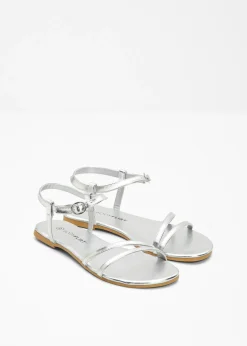 bonprix bonprix Tendencias·Zapatos Veganos|Tendencias·Fiesta>Sandalias de tiras Plata