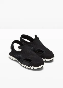 bonprix bonprix Tendencias·Zapatos Veganos|Zapatillas Deportivas>Sandalias de trekking Negro-blanco