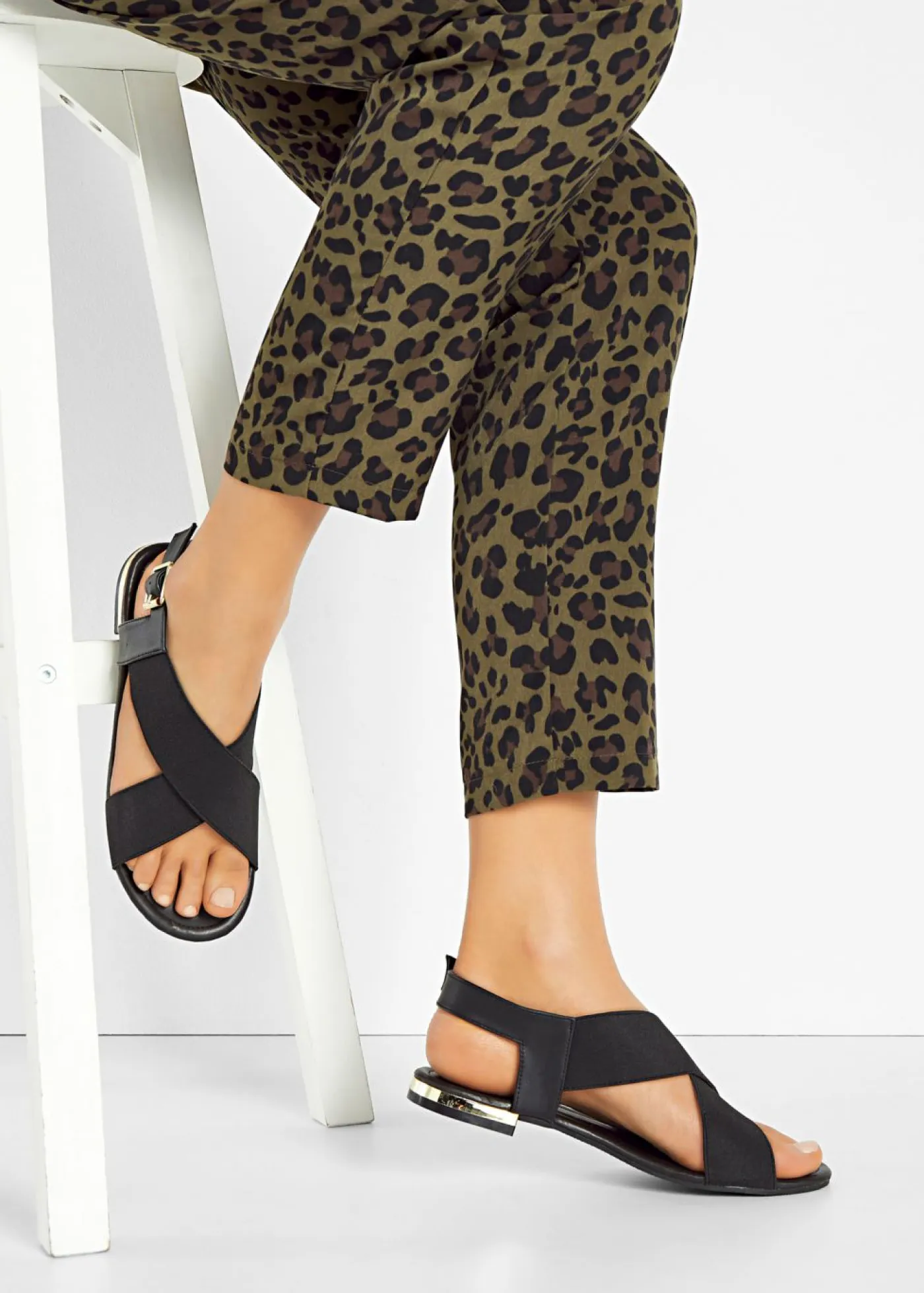 bonprix bonprix Niña·Zapatos|Tendencias·Zapatos Veganos>Sandalias planas Negro