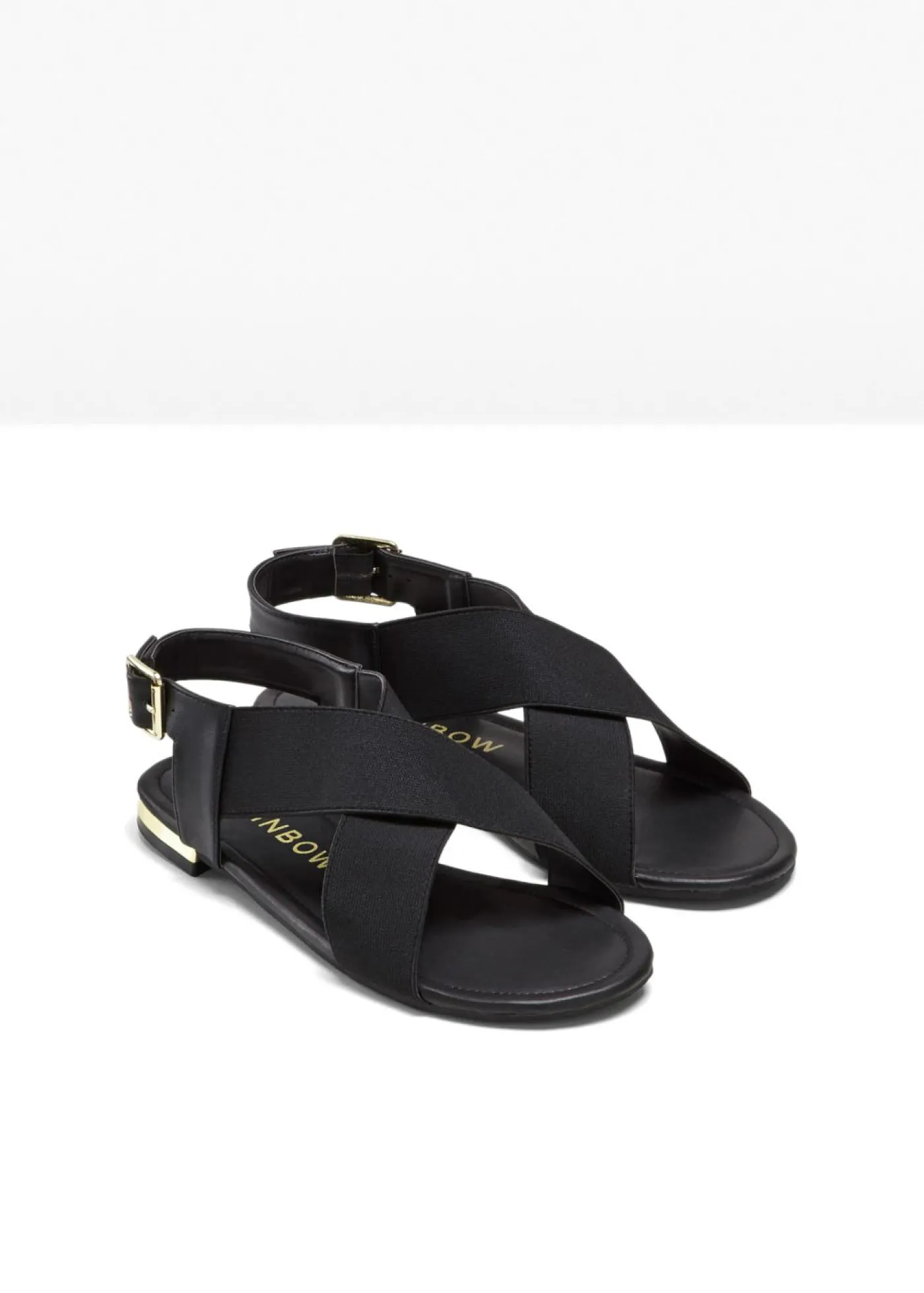 bonprix bonprix Niña·Zapatos|Tendencias·Zapatos Veganos>Sandalias planas Negro