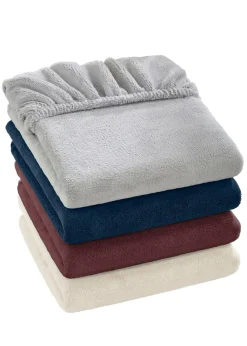 bonprix bonprix Muebles De Dormitorio·Colchones Y Toppers|Sábanas Y Fundas De Colchón>Sábana bajera Cashmere Touch rojo burdeos