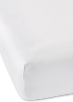 bonprix bonprix Muebles De Dormitorio·Colchones Y Toppers|Sábanas Y Fundas De Colchón>Sábana bajera confort de punto Blanco