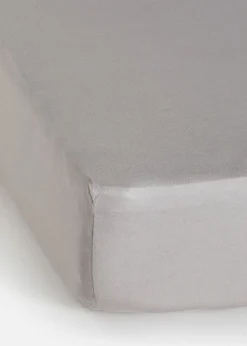 bonprix bonprix Muebles De Dormitorio·Colchones Y Toppers|Sábanas Y Fundas De Colchón>Sábana bajera de viscosa de celulosa de bambú Marrón grisáceo