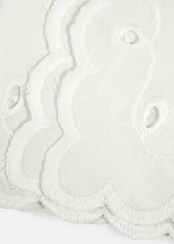 bonprix bonprix Servilletas de algodón orgánico con bordado (2 unidades)