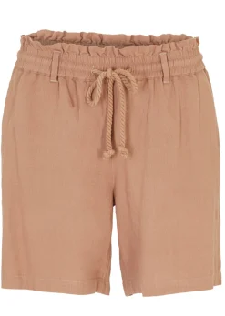 bonprix bonprix Shorts|Pantalones>Shorts paperbag con lino arcilla