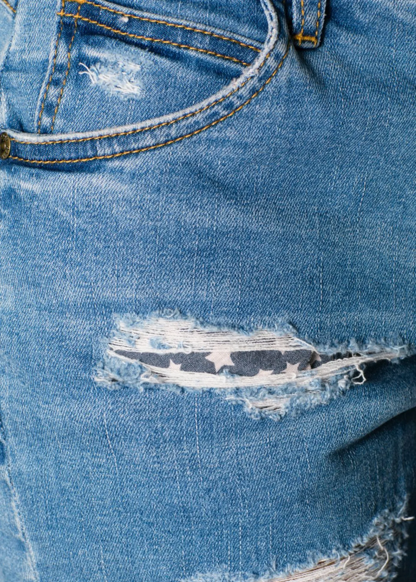 Mujer bonprix bonprix Shorts vaqueros con rotos y rasgaduras