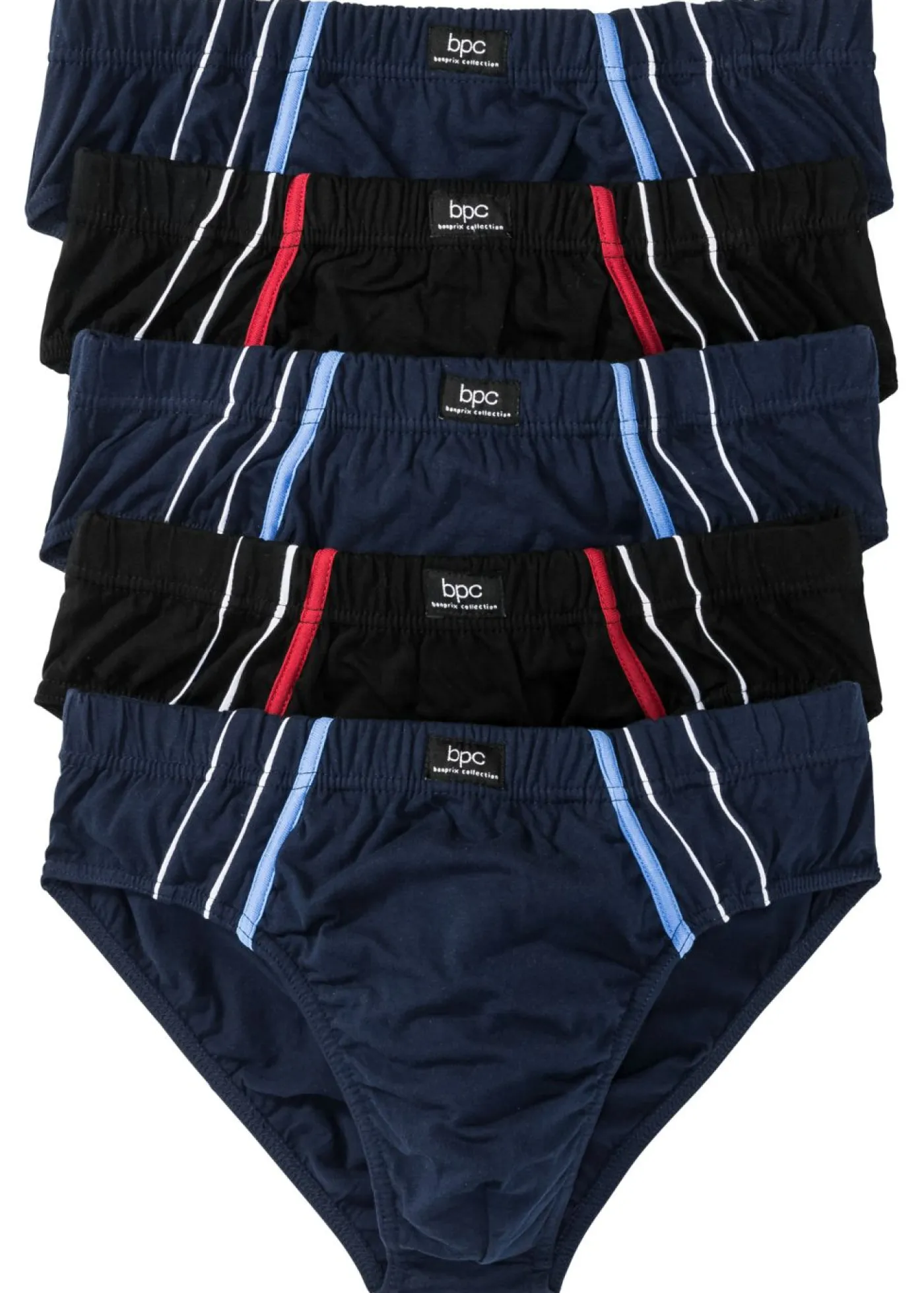 Hombre bonprix bonprix Slip con algodón suave (5 unidades)