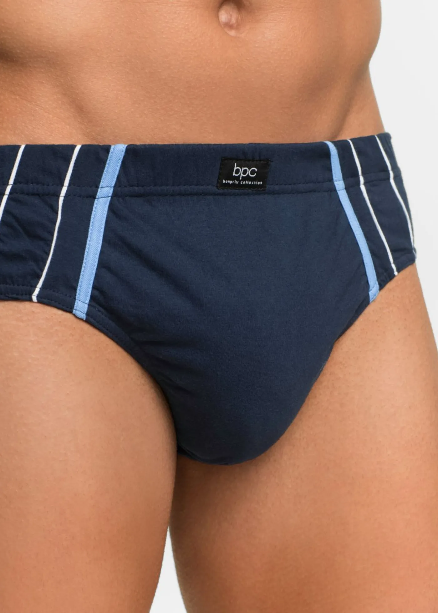 Hombre bonprix bonprix Slip con algodón suave (5 unidades)