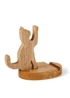 bonprix bonprix Decoración Barata>Soporte para móvil con diseño de gato Natural