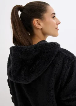 Mujer bonprix bonprix Suave jersey polar largo con corte holgado