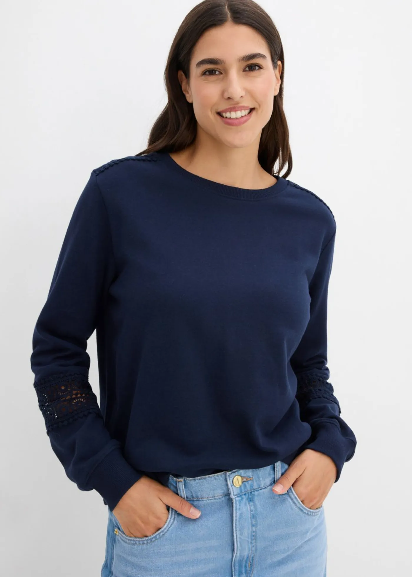 bonprix bonprix Ropa Cómoda|Novedades>Sudadera Azul marino