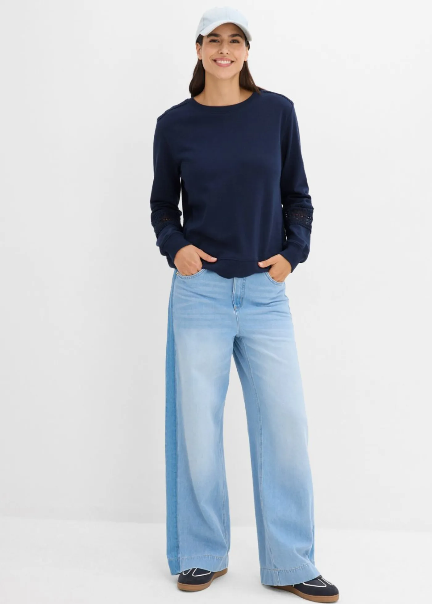 bonprix bonprix Ropa Cómoda|Novedades>Sudadera Azul marino