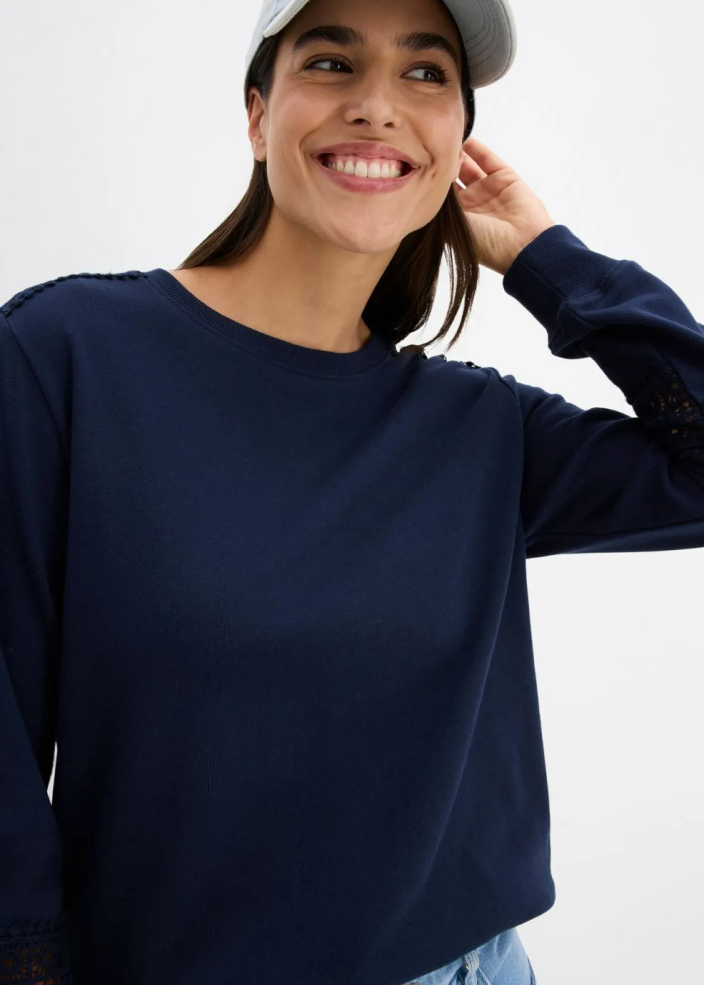 bonprix bonprix Ropa Cómoda|Novedades>Sudadera Azul marino