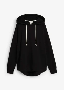 bonprix bonprix Básicos|Ropa Cómoda>Sudadera con capucha Negro