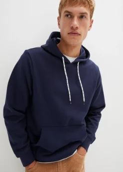 bonprix bonprix Básicos En Rebajas|Chándals>Sudadera con capucha Azul marino