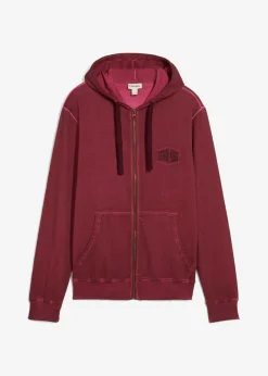 Hombre bonprix bonprix Sudadera con capucha con efecto desgastado