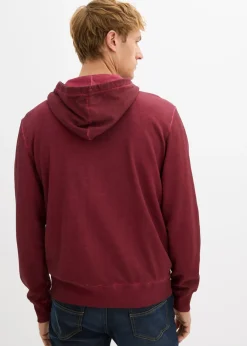 Hombre bonprix bonprix Sudadera con capucha con efecto desgastado