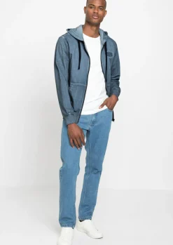 Hombre bonprix bonprix Sudadera con capucha con efecto desgastado