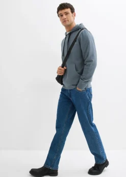 Hombre bonprix bonprix Sudadera con capucha de algodón puro