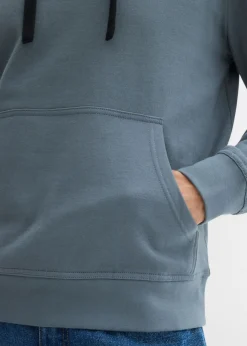 Hombre bonprix bonprix Sudadera con capucha de algodón puro