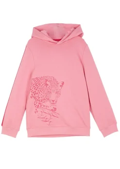bonprix bonprix Ropa 9 A 16 Años·Sudaderas Y Jerséis>Sudadera con capucha de algodón orgánico Rosa