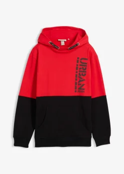 bonprix bonprix Ropa 9 A 16 Años·Sudaderas Y Jerséis>Sudadera con capucha de algodón orgánico Negro