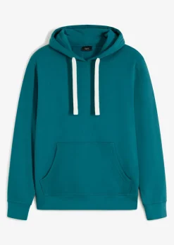 Hombre bonprix bonprix Sudadera con capucha de algodón puro