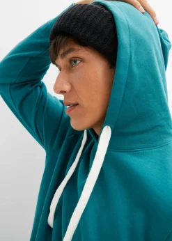 Hombre bonprix bonprix Sudadera con capucha de algodón puro