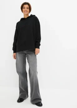Mujer bonprix bonprix Sudadera con capucha de algodón puro