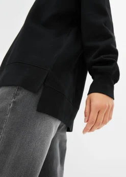 Mujer bonprix bonprix Sudadera con capucha de algodón puro