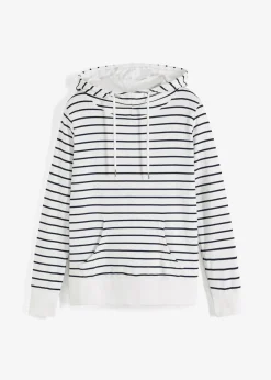 Mujer bonprix bonprix Sudadera con capucha de mezcla de algodón