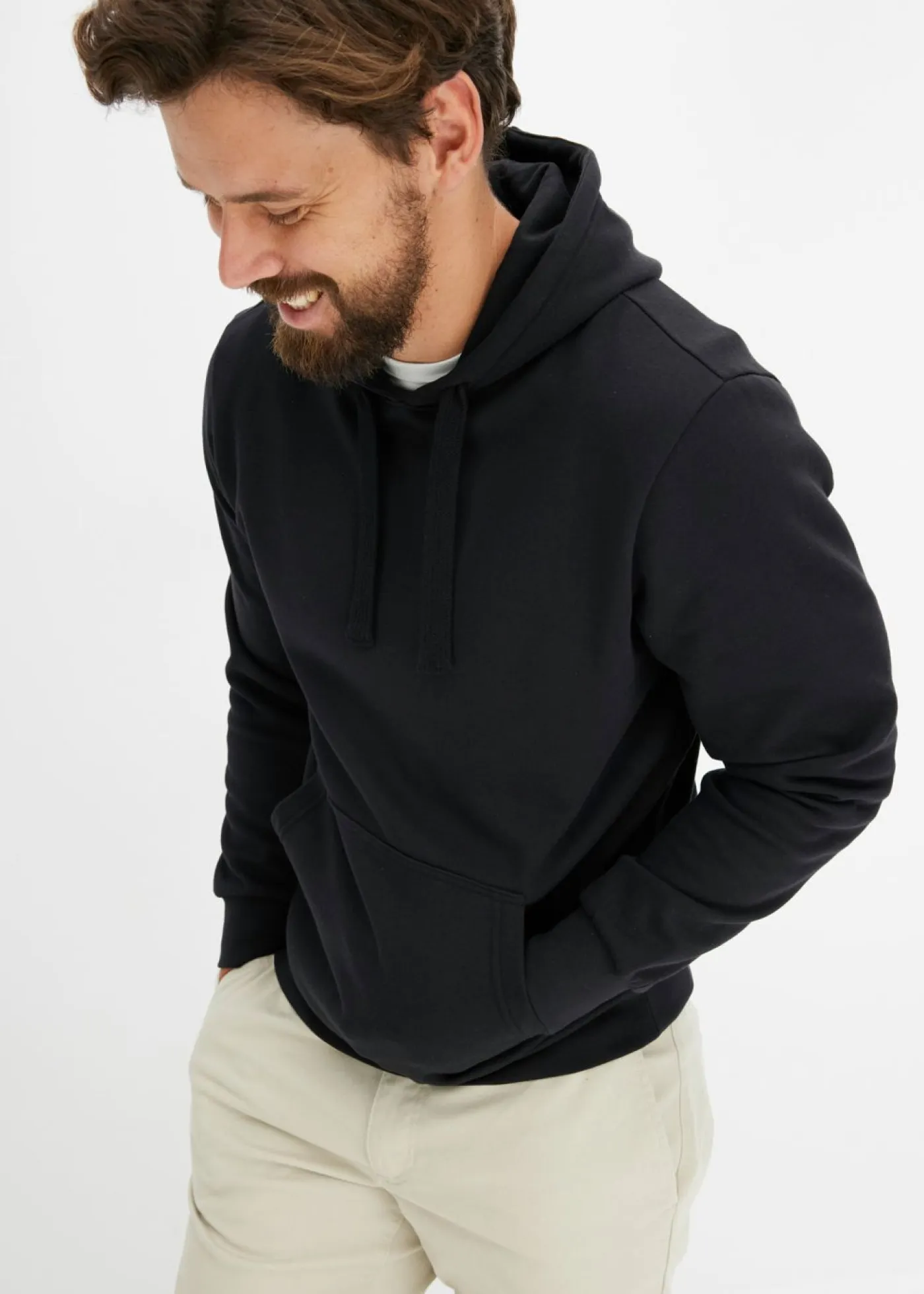 Hombre bonprix bonprix Sudadera con capucha regular fit