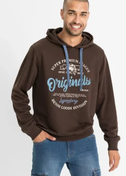 Hombre bonprix bonprix Sudadera con capucha y corte cómodo