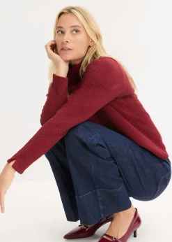 Mujer bonprix bonprix Sudadera con cuello alto