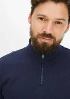 Hombre bonprix bonprix Sudadera con cuello troyer