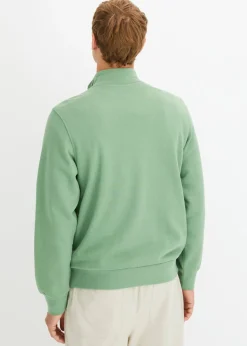 Hombre bonprix bonprix Sudadera con cuello troyer