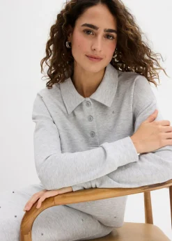 Mujer bonprix bonprix Sudadera con tachuelas