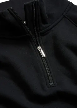 bonprix bonprix Básicos|Ropa Cómoda>Sudadera de algodón orgánico puro Negro