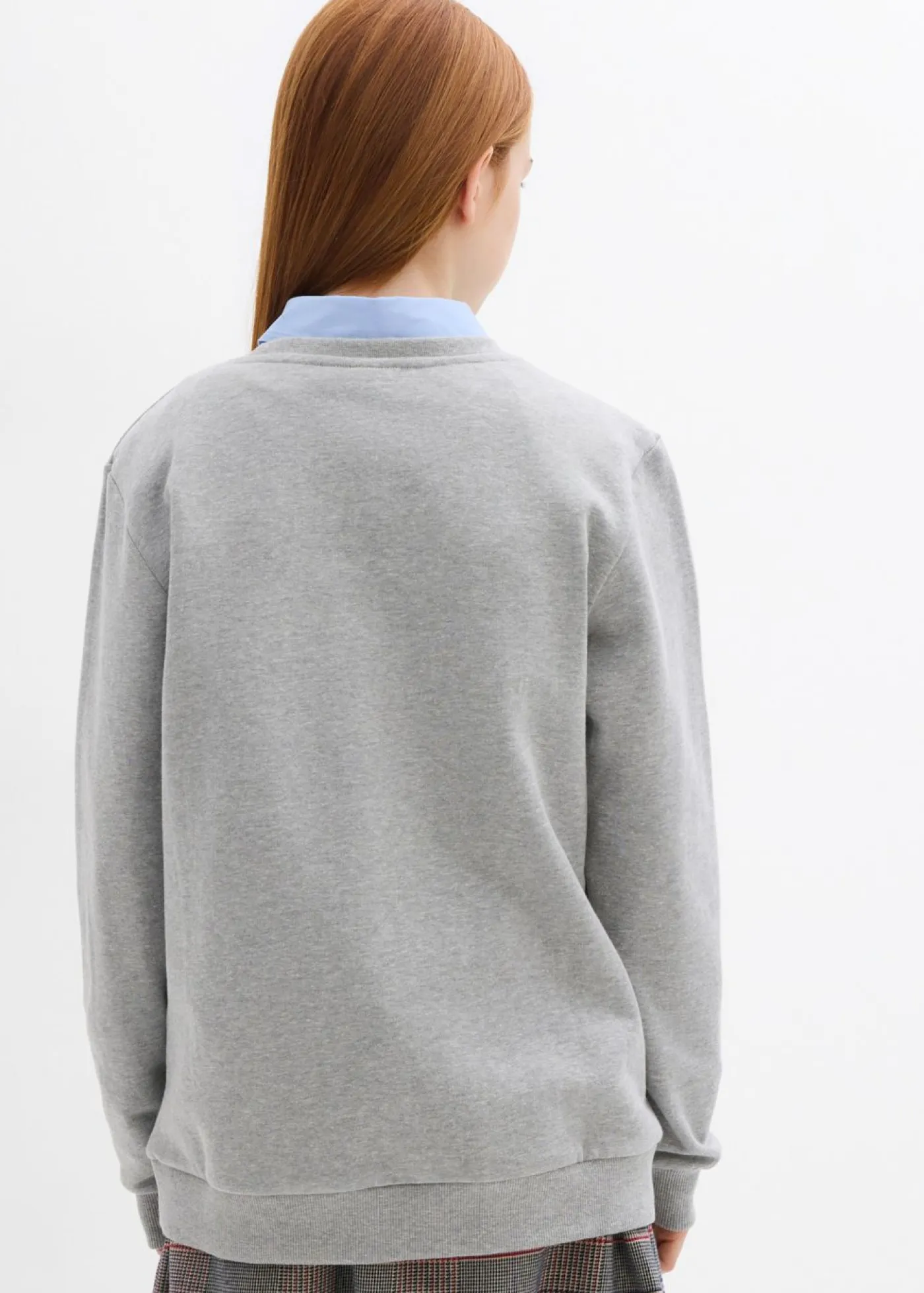 bonprix bonprix Ropa 9 A 16 Años·Sudaderas Y Jerséis|Ropa 9 A 16 Años·Packs De Ropa>Sudadera de algodón orgánico (2 unidades) Negro+gris claro jaspeado