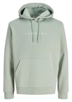 bonprix JJ REBEL Chándals>Sudadera de JJ REBEL con capucha y corte holgado Verde