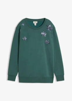 Mujer bonprix bonprix Sudadera de mezcla de algodón