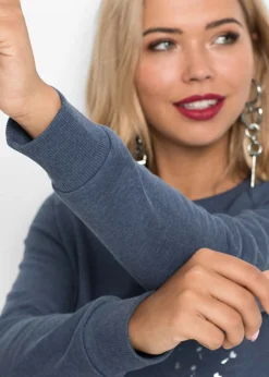 Mujer bonprix bonprix Sudadera de mezcla de algodón