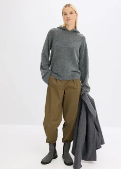 Mujer bonprix bonprix Sudadera de punto con capucha