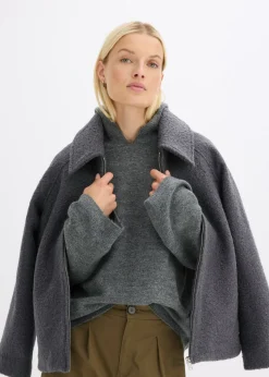 Mujer bonprix bonprix Sudadera de punto con capucha