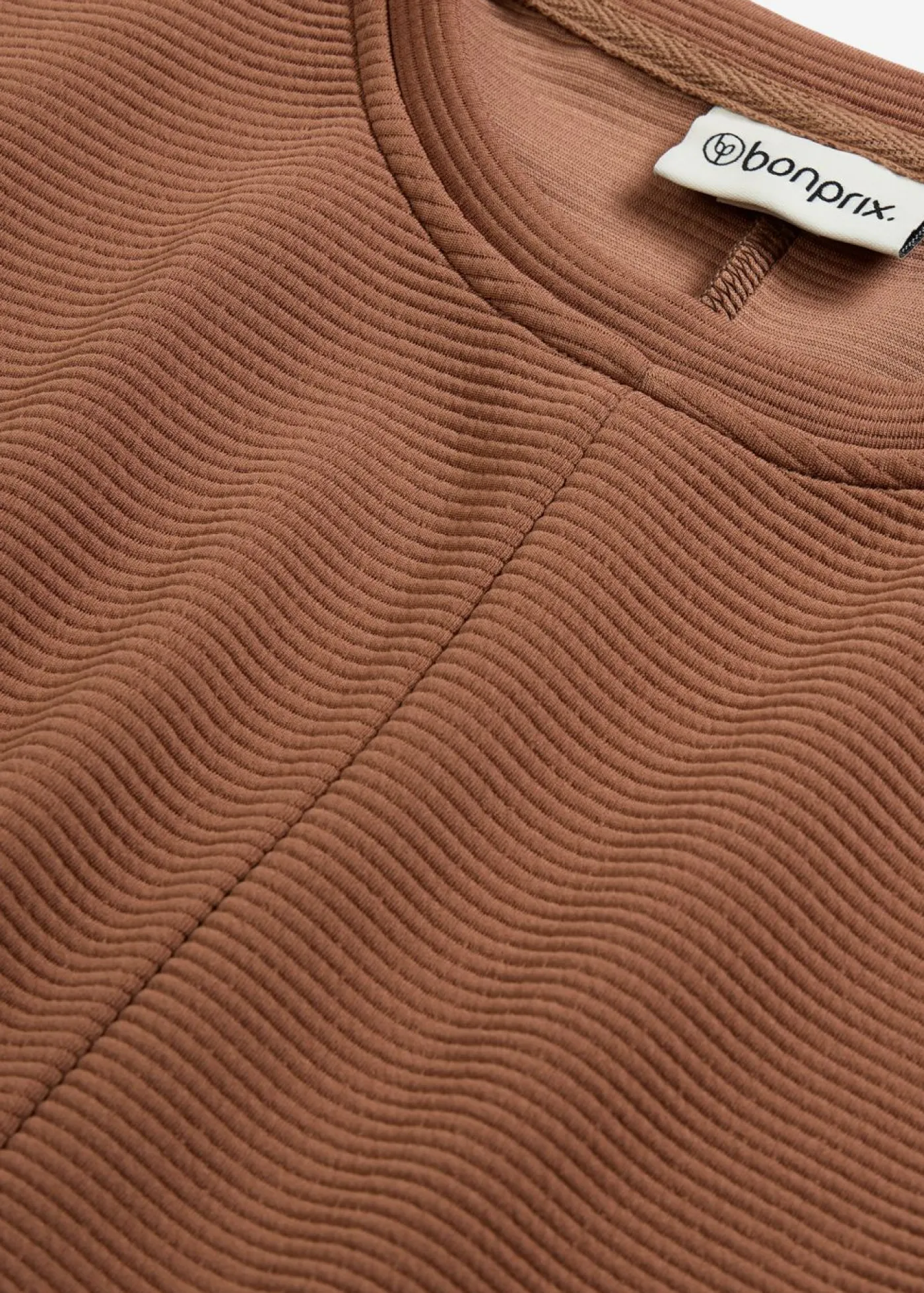 Mujer bonprix bonprix Sudadera de tejido estructurado