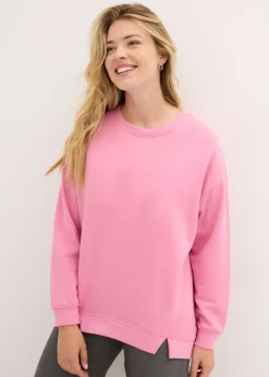 bonprix bonprix Ropa Cómoda>Sudadera holgada Rosa fucsia