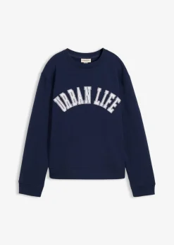 Mujer bonprix bonprix Sudadera holgada de algodón puro