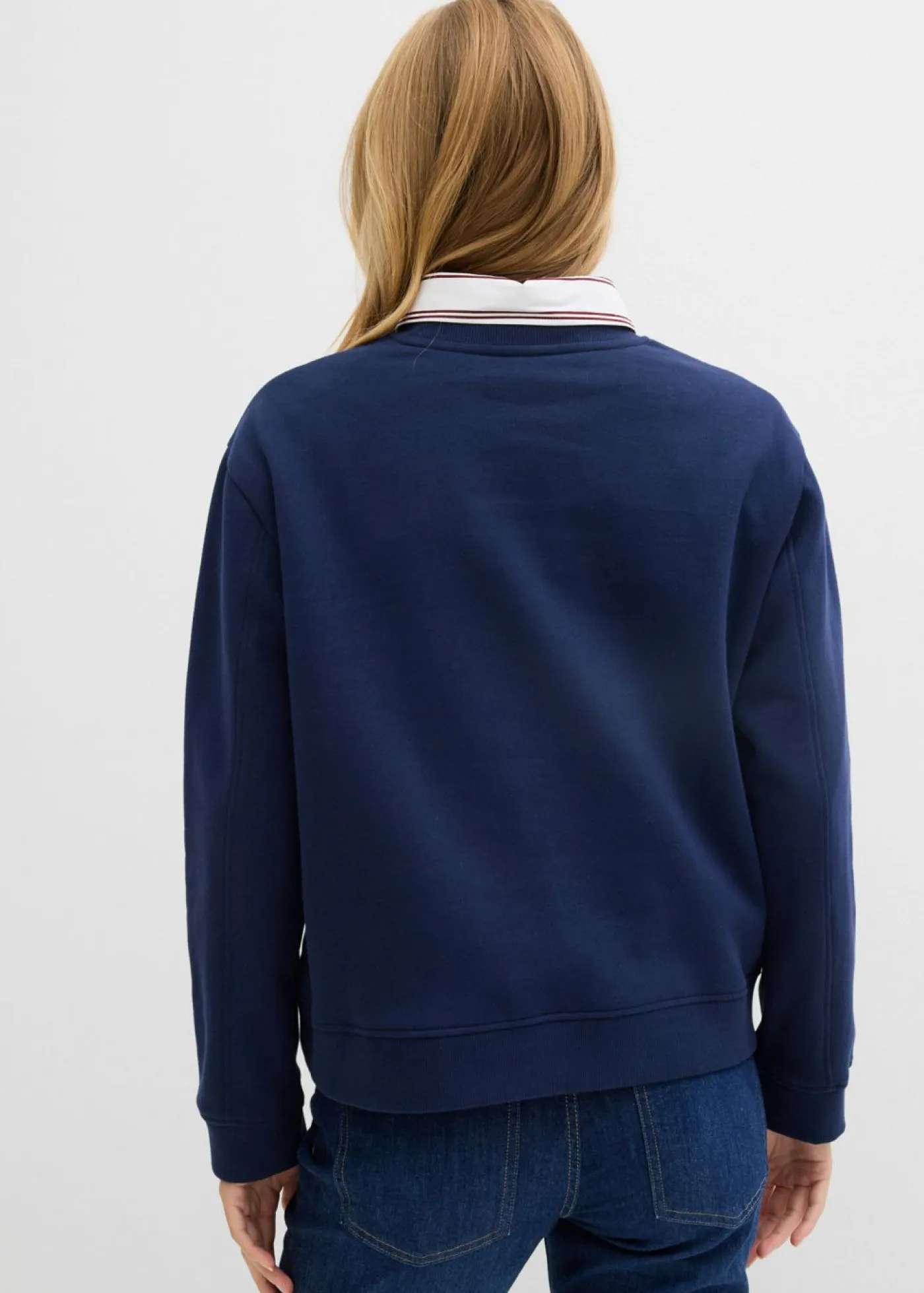 Mujer bonprix bonprix Sudadera holgada de algodón puro