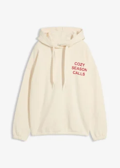 Mujer bonprix bonprix Sudadera holgada de algodón puro