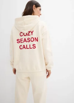 Mujer bonprix bonprix Sudadera holgada de algodón puro